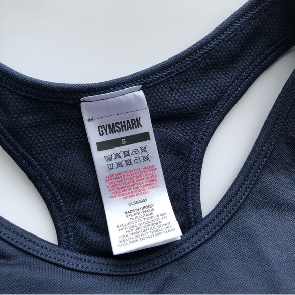 Gymshark S/S Flex Seamless Cycling Shorts & Flex Seamless Sports Bra Set - Picture 7 of 8